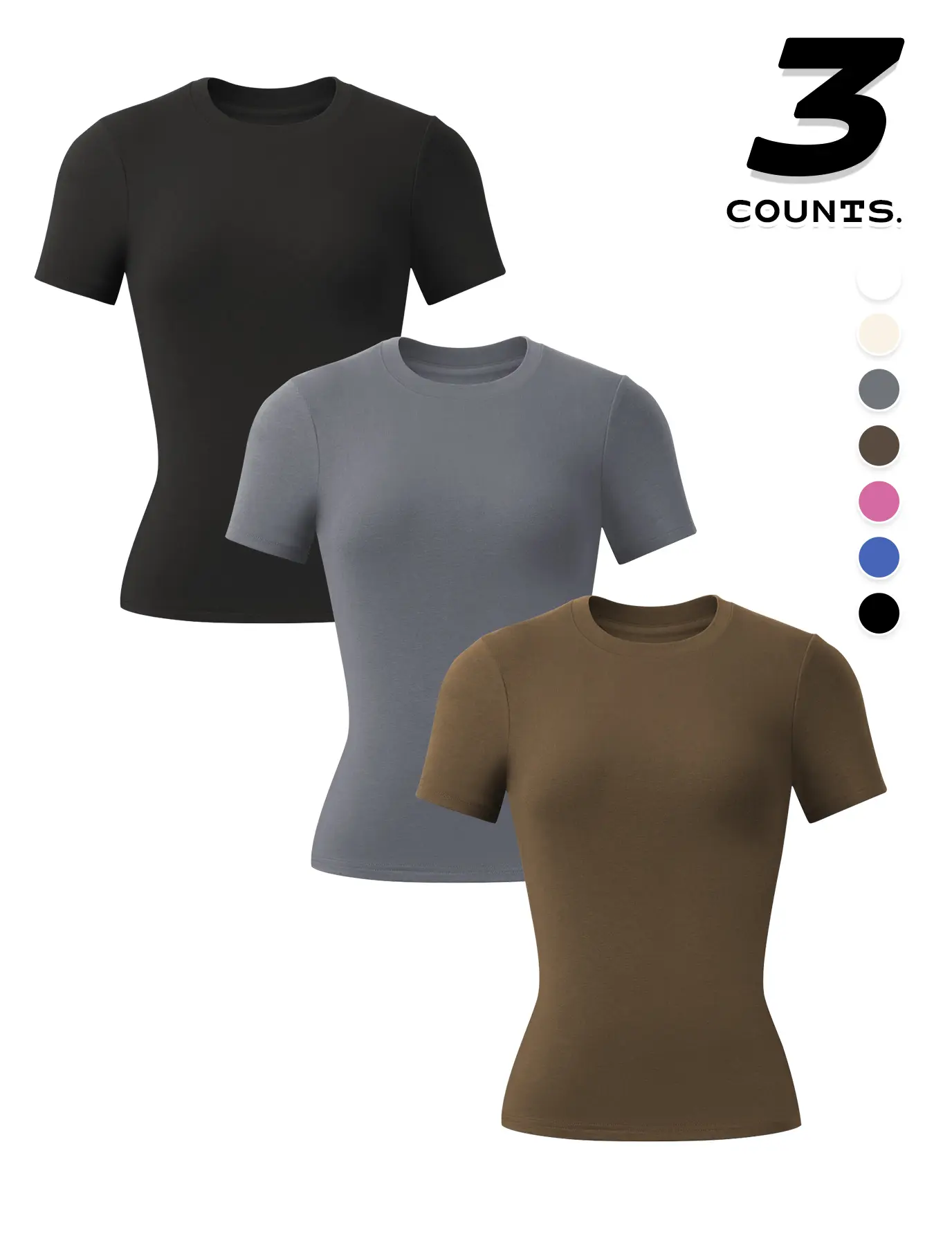 Black + Gray + Brown