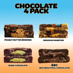 Chocolate Cookie 4 Pack