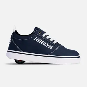 Heelys Sporty Low Top Trainer Footwear with Wheels - Navy Blue Pro 20, for Kids and Adults Heelys Sporty Low Top Trainer Footwear with Wheels - Navy Blue Pro 20, for Kids and Adults