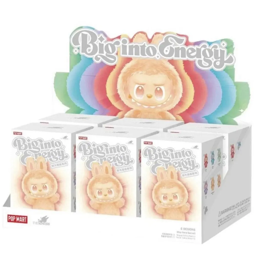Pop Mart- Labubu- Big Into Energy- Blind Box- Case
