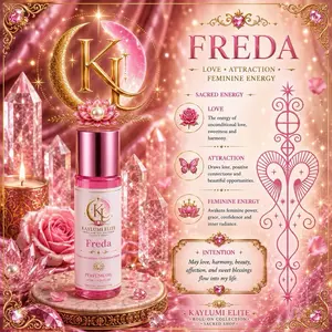 Kaylumi ÈRZULIE FREDA LUMINATION OIL Sacred Love & Beauty Ritual Oil  for Radiant and Spiritual Harmony Blend Floral dragon pain
