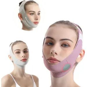 Reusable V Shaped Face Lifting Mask, 1pc Adjustable Breathable Face Lifting Strap, Face Lifting Tool For Women & Men, Facial Beauty Instrument