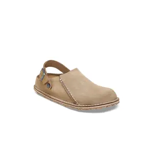 BIRKENSTOCK Lutry 365 Clog in Gray Taupe