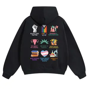 “Big Fan Of Human Rights” Unisex Cotton Hoodie