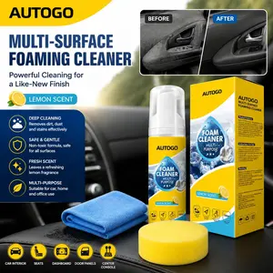 Multi-Functional Foam Cleaner, Powerful Stain Remover for Car Interior, Leather Seat Renewal Agent, Effective Cleaning Solution