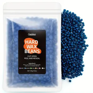 Hard Wax Beads for Women, 100g Bulk Pack, Strong Hold for Full Body, Bikini Area & Legs, Precision Hair Removal, High-quality Hypoallergenic Wax Beads for Sensitive Skin, Cosmetic, Hard Wax Microbeads