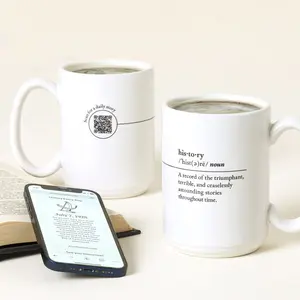 Uncommon Goods History Every Day Interactive QR Mug