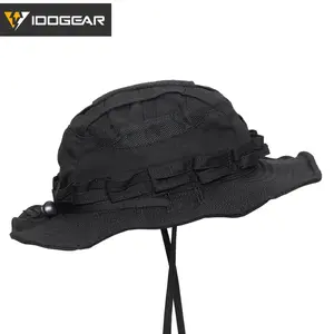 IDOGEAR UFS Boonie Hat for Men/Women Wide Brim Sun Protection Hat Waterproof Grid Fabric with Pocket For Hiking, Fishing,Outdoor 3623