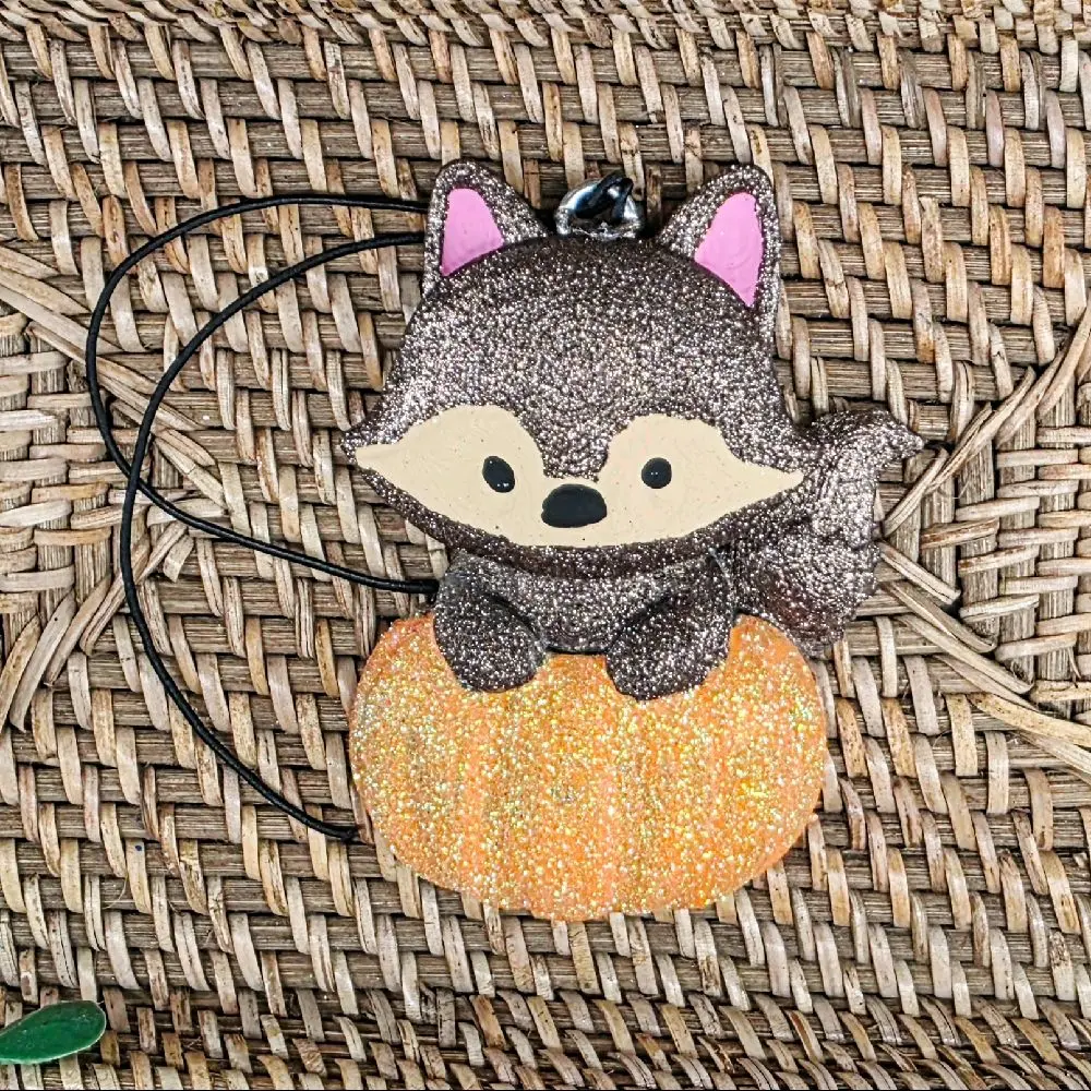 -LIMITED TIME- Fox in Pumpkin Air Freshener, Long-Lasting Scented Car Freshie