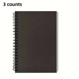 Spiral Notebook, 3 Counts Blank Sketchbook, Spiral Notebook Journal for Writing & Painting, Ideal for Creative Projects and Daily Use, Art Sketchbooks, Blank Paper Notebook