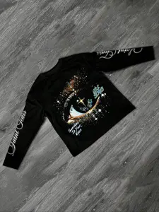 Men's Long Sleeve Slim-Fit Graphic T-Shirt, Casual Fashion Tee for All Seasons, Thin Fabric, Perfect Gift Choice, Versatile Daily Wear