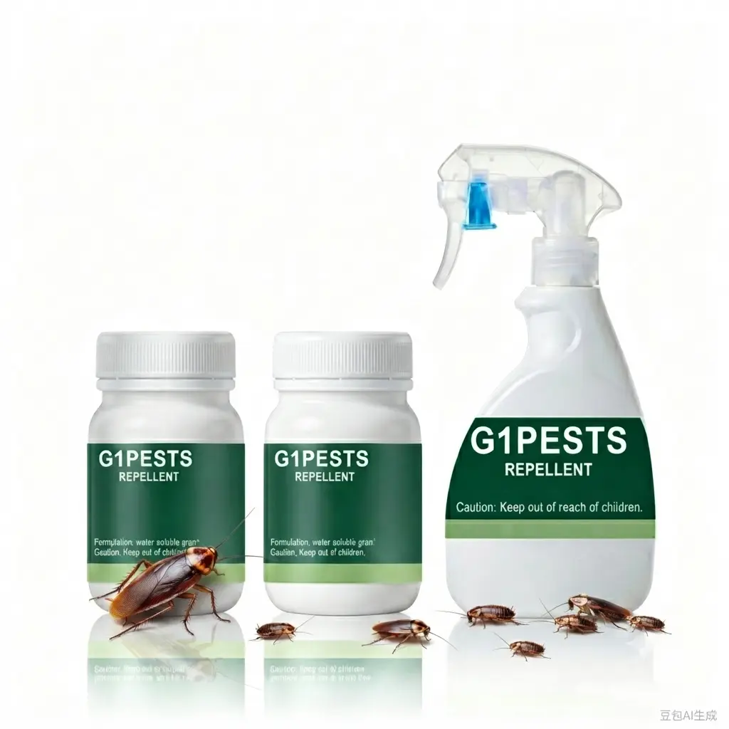 Pest Control Concentrate Powdered Mix - Insect Control for 40+ Household Pests (Roaches, Ants, Spiders, Bed Bugs), Pet-Safe With Proper Usage, Indoor/Outdoor Application, Makes 1 Gal Spray