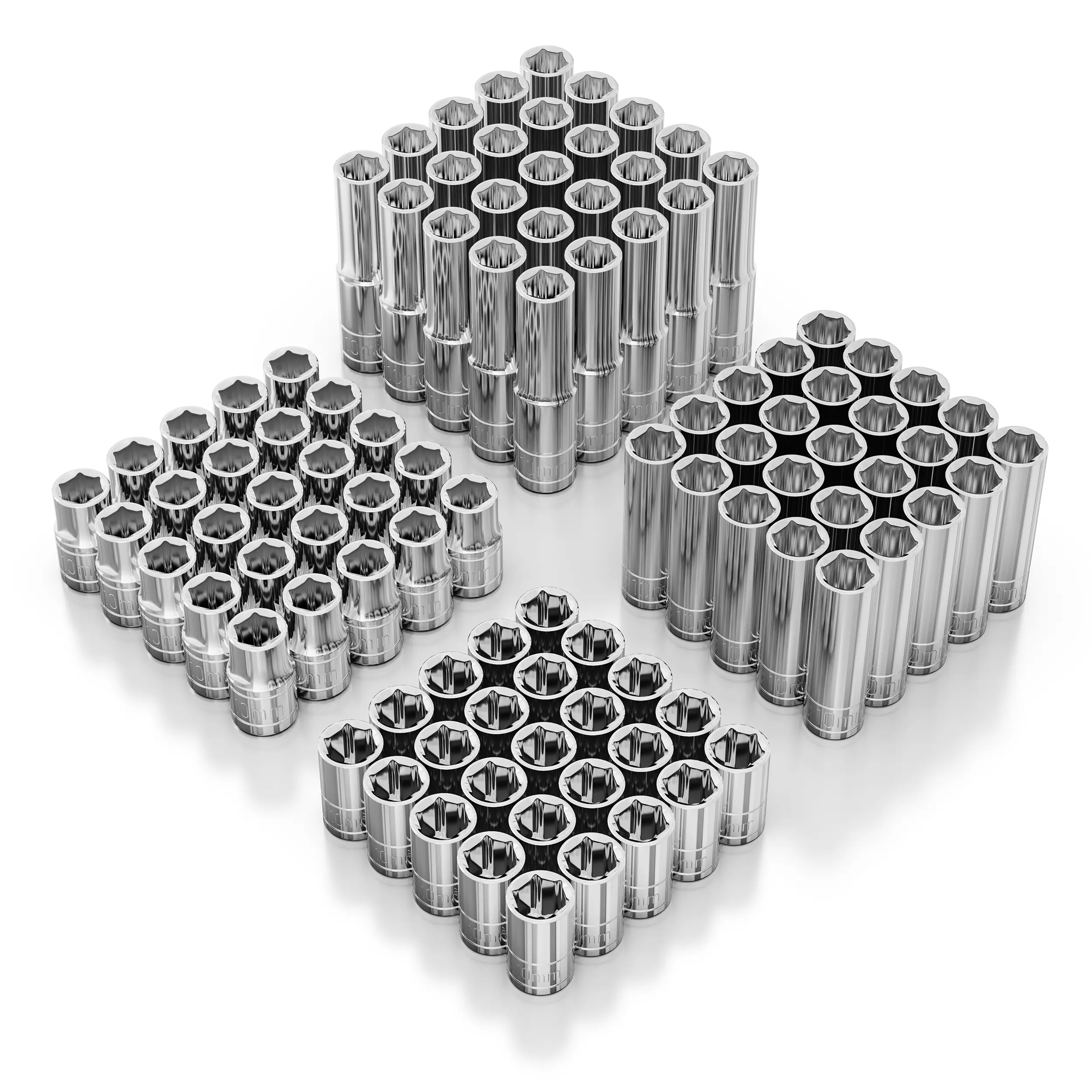 Olsa Tools 100pc 10mm Socket Set - 1-Year Supply of 10mm Sockets - Part: 1773