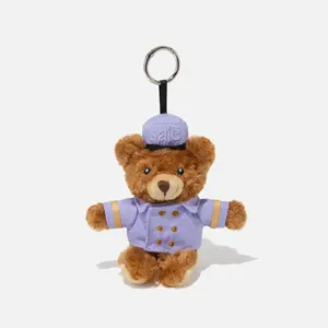The Bellhop Bear Keychain