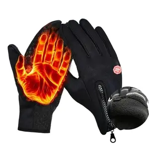 2026 New Outdoor Winter Gloves Touchscreen Windproof Full-Finger Fleece Lined for Men Women Sports Travel Daily Activities Unisex