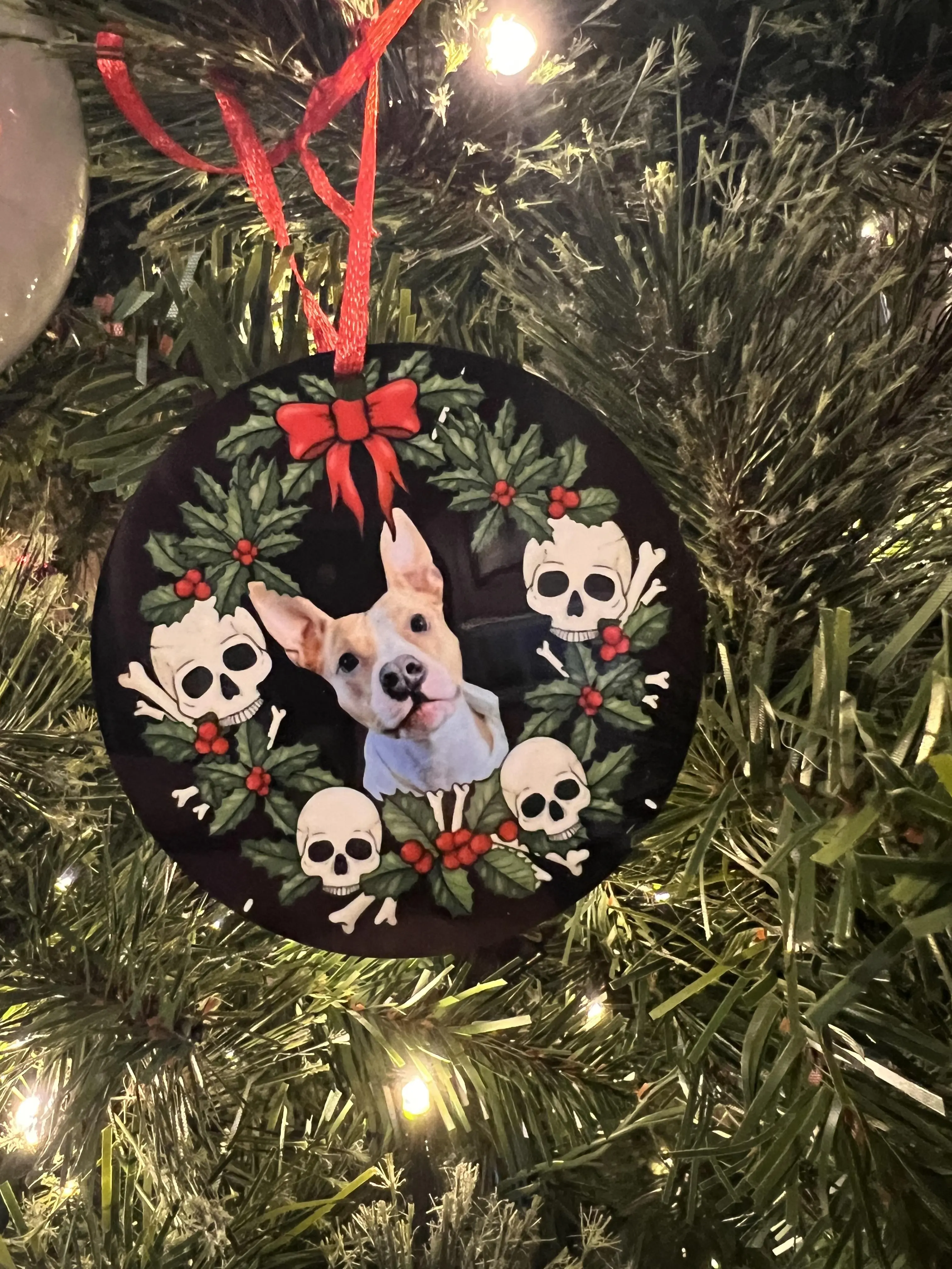 Handmade Christmas Tree Ornaments Custom Gothic Funny Cute Personalized Decorations for Festive Season