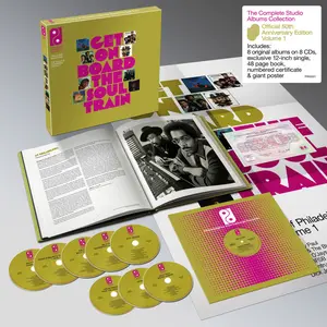 Various Artists - Get On Board The Soul Train: The Sound Of Philadelphia International Records Volume 1 / Various  [COMPACT DISC - CD] Oversize Item Spilt, Bonus Vinyl, Boxed Set, UK - Import