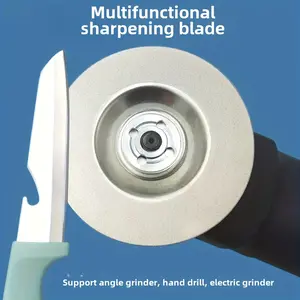 2pcs 800# Diamond Sharpening Wheels, Dual Grit Whetstone Discs, Precision Sharpening System for Blades, Tools, Outdoor Gear