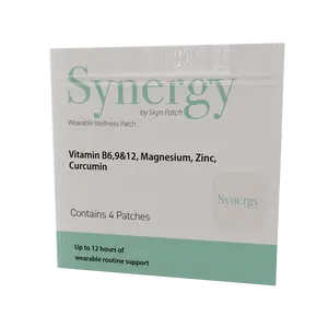 SkynPatch Synergy Wearable Wellness Patch – Vitamin & Mineral Routine Support (4 Pack)