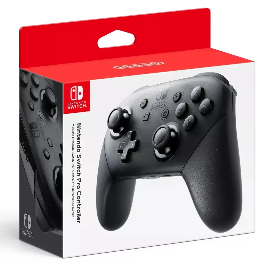 Nintendo Switch Pro Controller - Black - Nintendo Switch Nintendo Switch Pro Controller - Black - Nintendo Switch