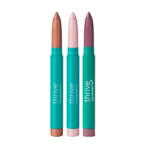 Thrive Causemetics - Green Eye Makeup Bundle | Eyeshadow Stick Set (Mieko, Tara, Loni) – Enhances Green Eyes