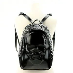 Skull Studded Backpack