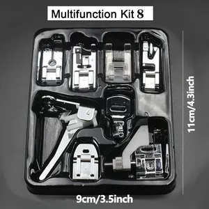 Set Of 11~48 Pieces Of Sewing Machine Presser Feet Sewing Supplies Crafts In A Box