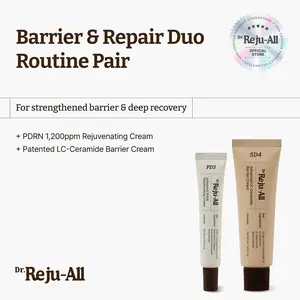 [Official Store] Dr.Reju-All Barrier & Repair Duo  - Advanced PDRN Rejuvenating Cream & LC Ceramide Cream
