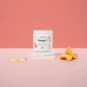 Triple Strength Pure Omega 3 Fish Oil Supplement (60 Softgels) - Eyes, Body, Mind, Health, Healthcare, Fitness