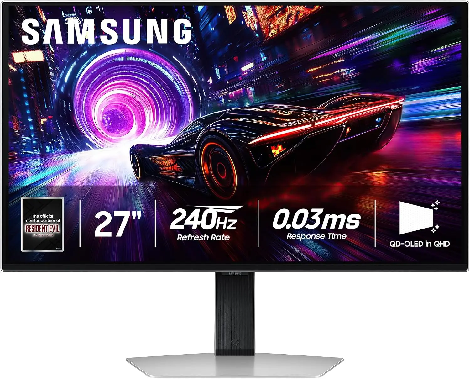 Samsung LS27FG810SNXZA 27" G8 Odyssey OLED 4K 240Hz Gaming Monitor (2025)
