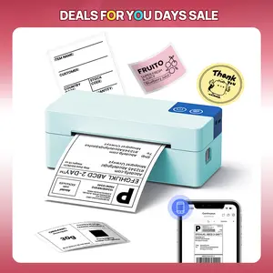 POLONO Shipping Label Printer, Bluetooth Wireless Thermal Label Printer, Compatible with iOS, Android, Windows, Mac, AI Printer, Widely Used for Etsy, Ebay, Shopify, USPS, DealsForYouDays