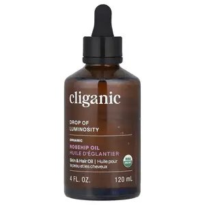 Cliganic Organic Rosehip Oil, 4 fl oz (120 ml)
