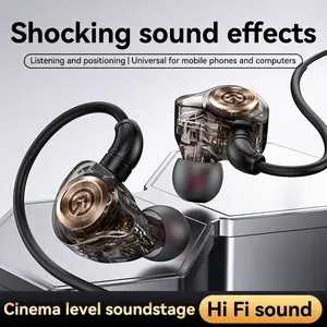 Sports Over-Ear Wired Headphones, Mobile Audio, Compact Earbuds, Durable Build, Mic Included, Techsavvy Buyers, Surround Sound Headset