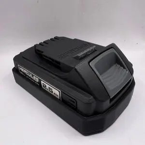 STS Auto Design HC2025 Hercules 20v 2.5ah Magnetic Battery Cover for Dewalt DCB118 with Secure Charger Mounting and Strong Magnetic Grip