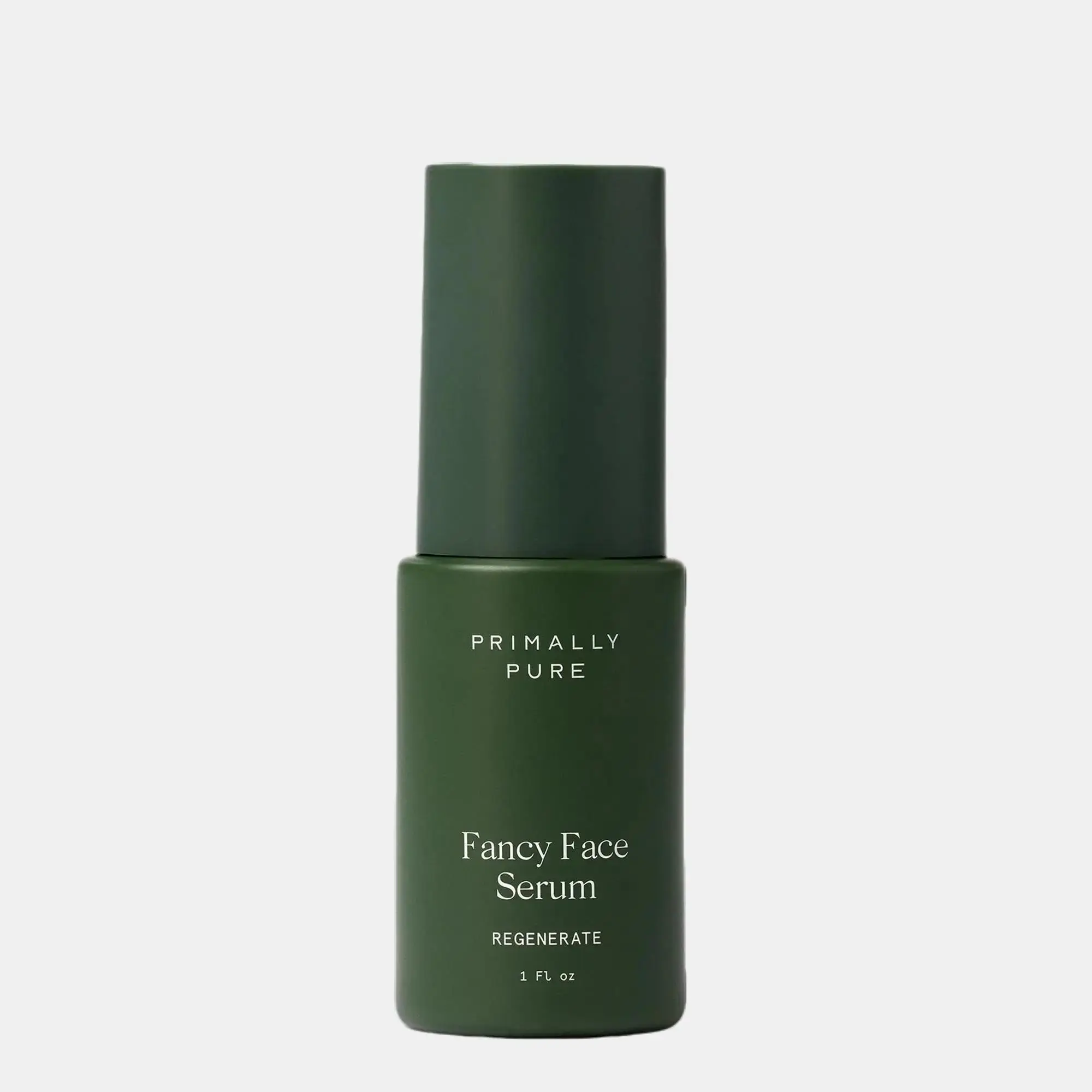 Primally Pure Fancy Face Serum - Regenerate for Skin Repair & Comfort with Rosehip Pomegranate & Helichrysum Oils - 0.5 Fl Oz