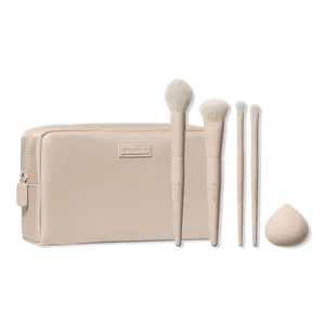 Morphe Oat Latte 5-Piece Face & Eye Brush Set