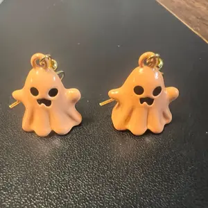 Colorful Ghost Earrings - Cute Halloween Accessory for Women and Girls