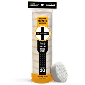 SneakERASERS️ Instant Shoe Cleaner: 10 Pack