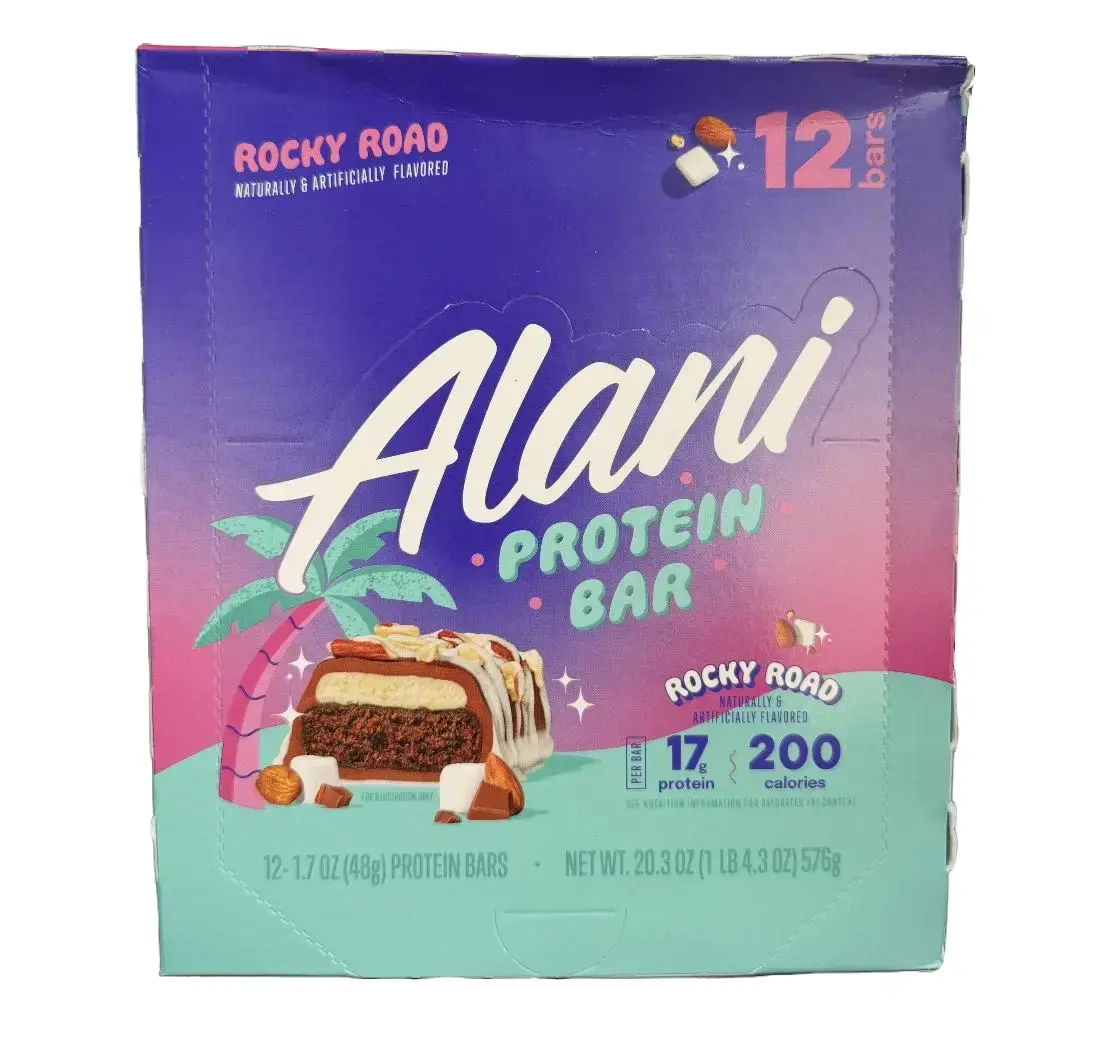 Alani Nu Protein Bar Rocky Road 12 Pack