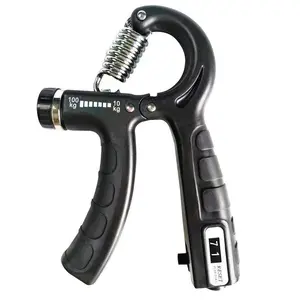 Grip strength training for hand and arm muscles, finger strength rehabilitation training, and fitness handshake training kit forearm 10-130 lb forearm exerciser Adjustable Extended Adjustable Resistance