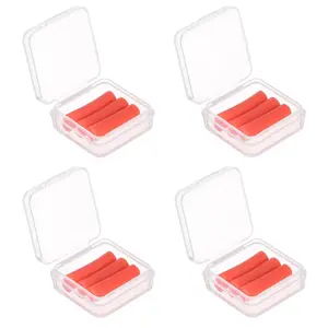 4 Pack Rhinestone Picker Tool Wax Refills, Refillable Wax Pen Refills for Diamond Art Painting and Nail Art Accessories (red)