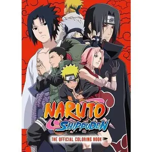 Naruto Shippuden: The Official Coloring Book -- Viz Media - Paperback