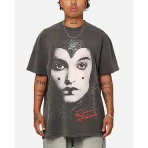 Star Wars Queen Amidala Heavyweight T-Shirt Black Wash