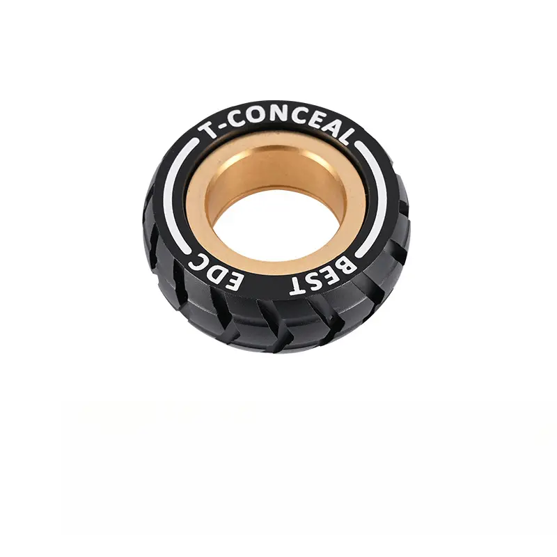 Star Wheel Ring [Black]