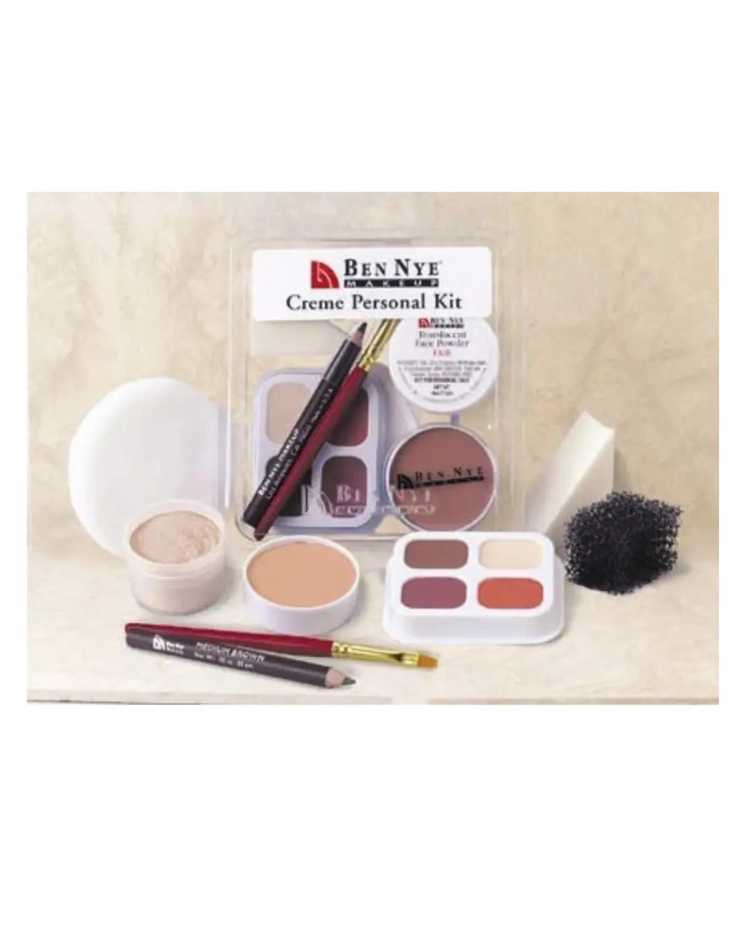 Ben Nye Theatrical Creme Personal Kit - OLIVE : LIGHT MEDIUM PK-3