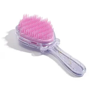 Final Sale! Pink Glitter Mermaid Shell Hair Comb Anti-Static For Adults & Kids Limited Quantity Left