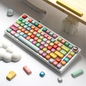 XVX Gummy Bear MOA Profile Dye-Sublimation PBT Keycap Set for MX Switches 134-keys （only keycap, not include a keyboard）