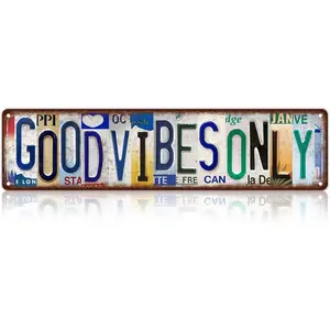 Vintage Then Sings My Soul Metal Aluminium Signs Street Signs Man Cave Bar Cafe Home Wall Decor 16 x 4 Inches N