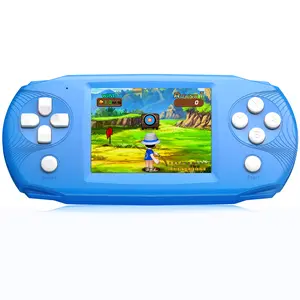 ZHISHAN 16 Bit Handheld Game for Kids, 3.2'' IPS Large Screen, Built-in 100 Classic Video Games, Rechargeable Gaming Player for Boys Girls, Ideal Gift for Easter Birthday Christmas