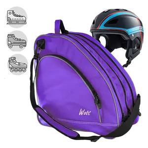 WOLT | Ice Skate Bag Roller Skate Bag  Backpack Inline Skate Bag, Premium Bag And Fashion adjustable shoulder Bag for both youth and adults,Skating Bags
